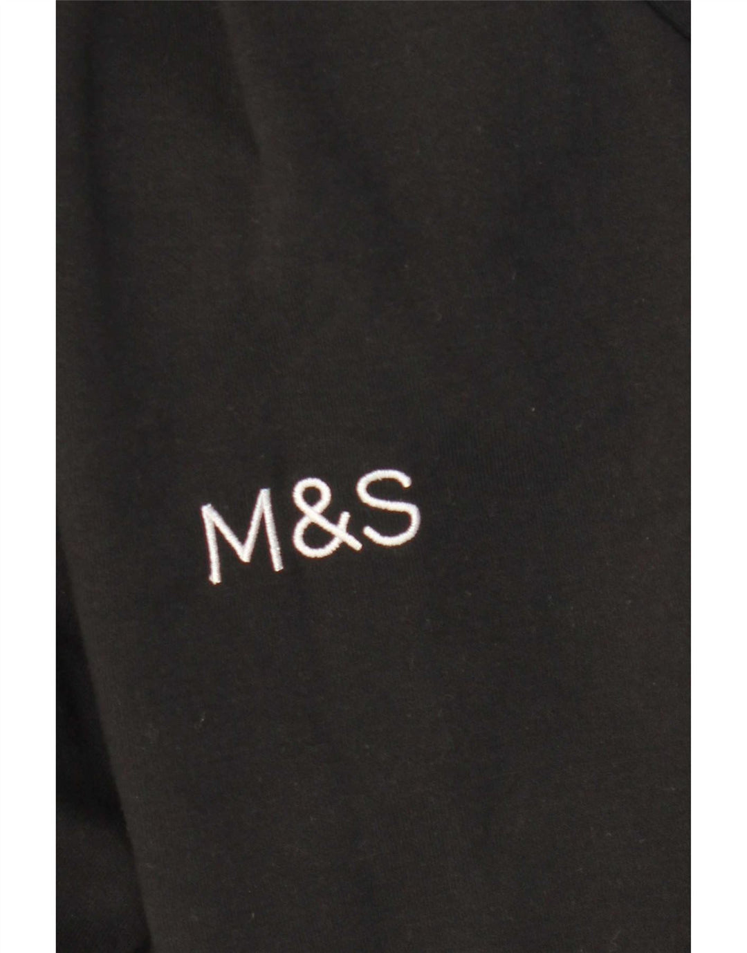 Marks & Spencer Herre sweatshirt Jumper Medium Sort Polyester