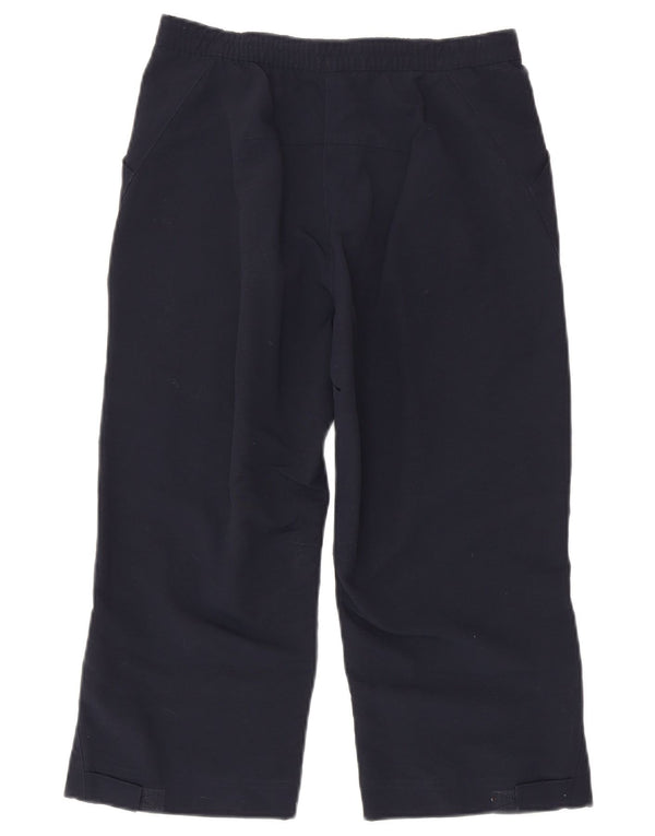 Adidas Dame Capri Cargo Bukser UK 8 Small W28 L20 Navy Blue