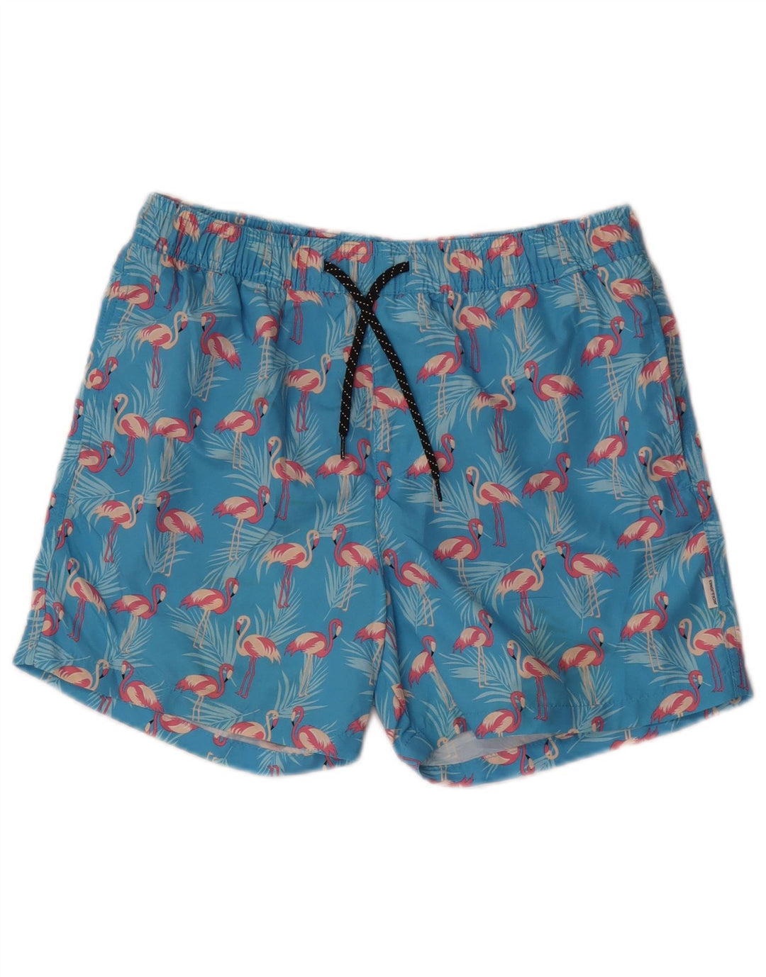 Jack & Jones Badeshorts med abstrakt mønster til mænd, små blå