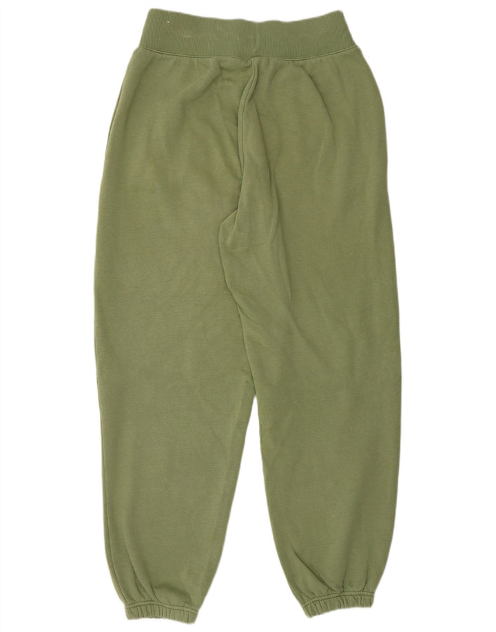 Nike Dame træningsdragt Bukser Joggers UK 10 Small Green Bomuld