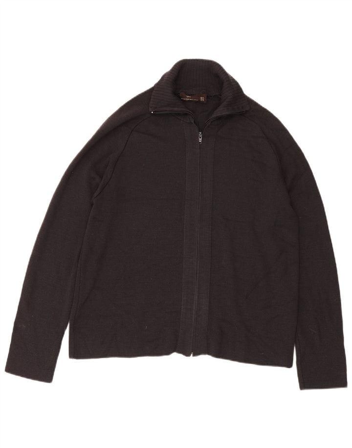 Zara herre cardigan sweater mellemgrå