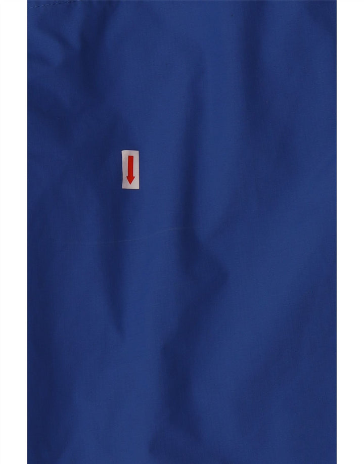 SUPERDRY Herre Windbreaker Jacket UK 40 Large Blue Nylon