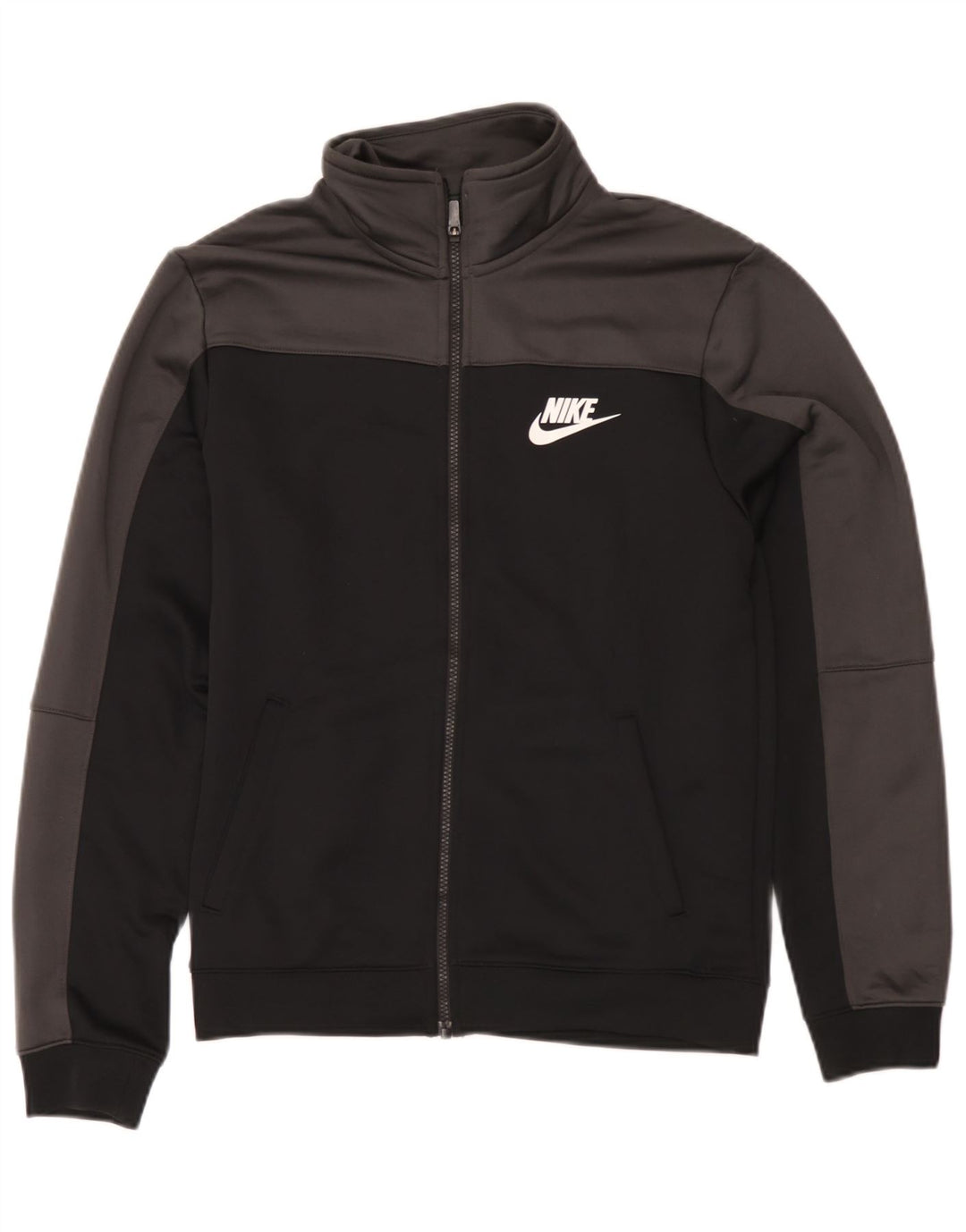 Nike træningsdragt til mænd, topjakke, lille sort Colourblock Polyester