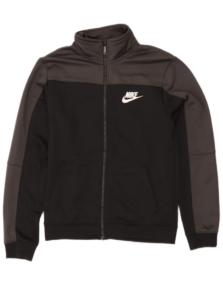Nike træningsdragt til mænd, topjakke, lille sort Colourblock Polyester