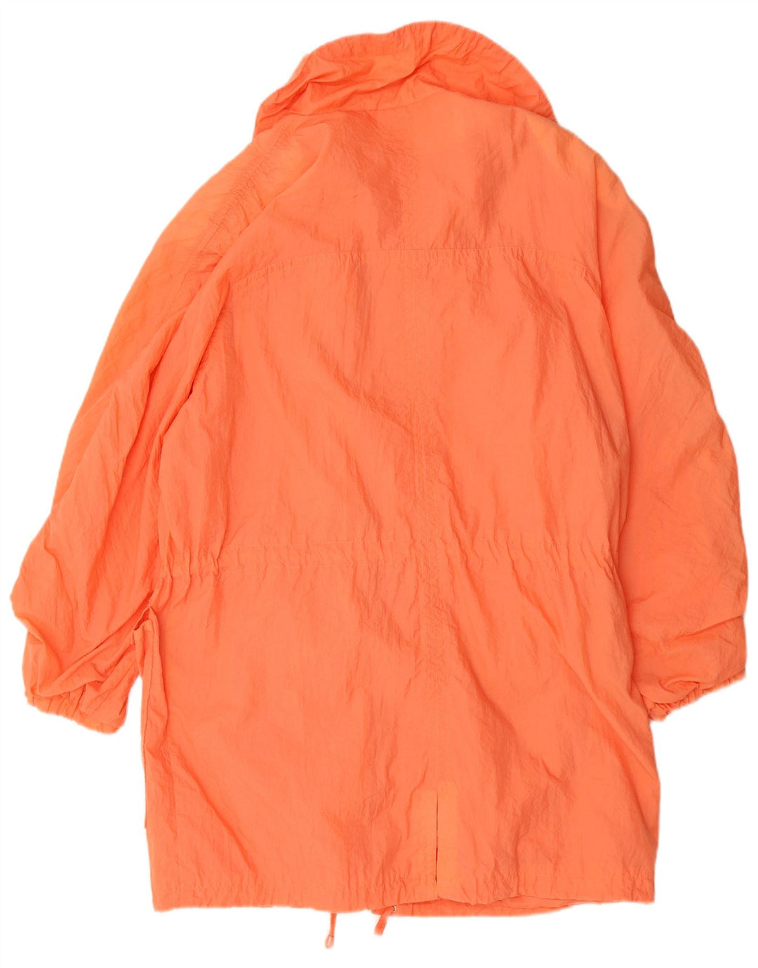 Vintage regnfrakke til kvinder UK 18 XL Orange