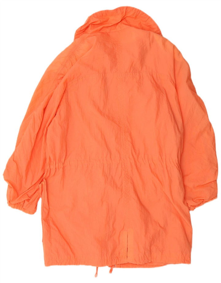 Vintage regnfrakke til kvinder UK 18 XL Orange
