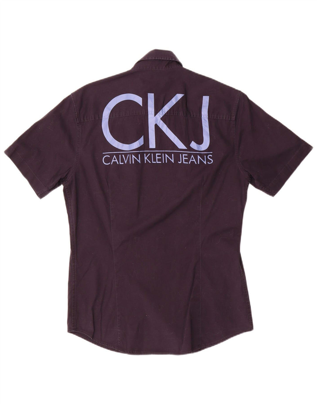 Calvin Klein Jeans Herre grafisk kortærmet skjorte stor marineblå