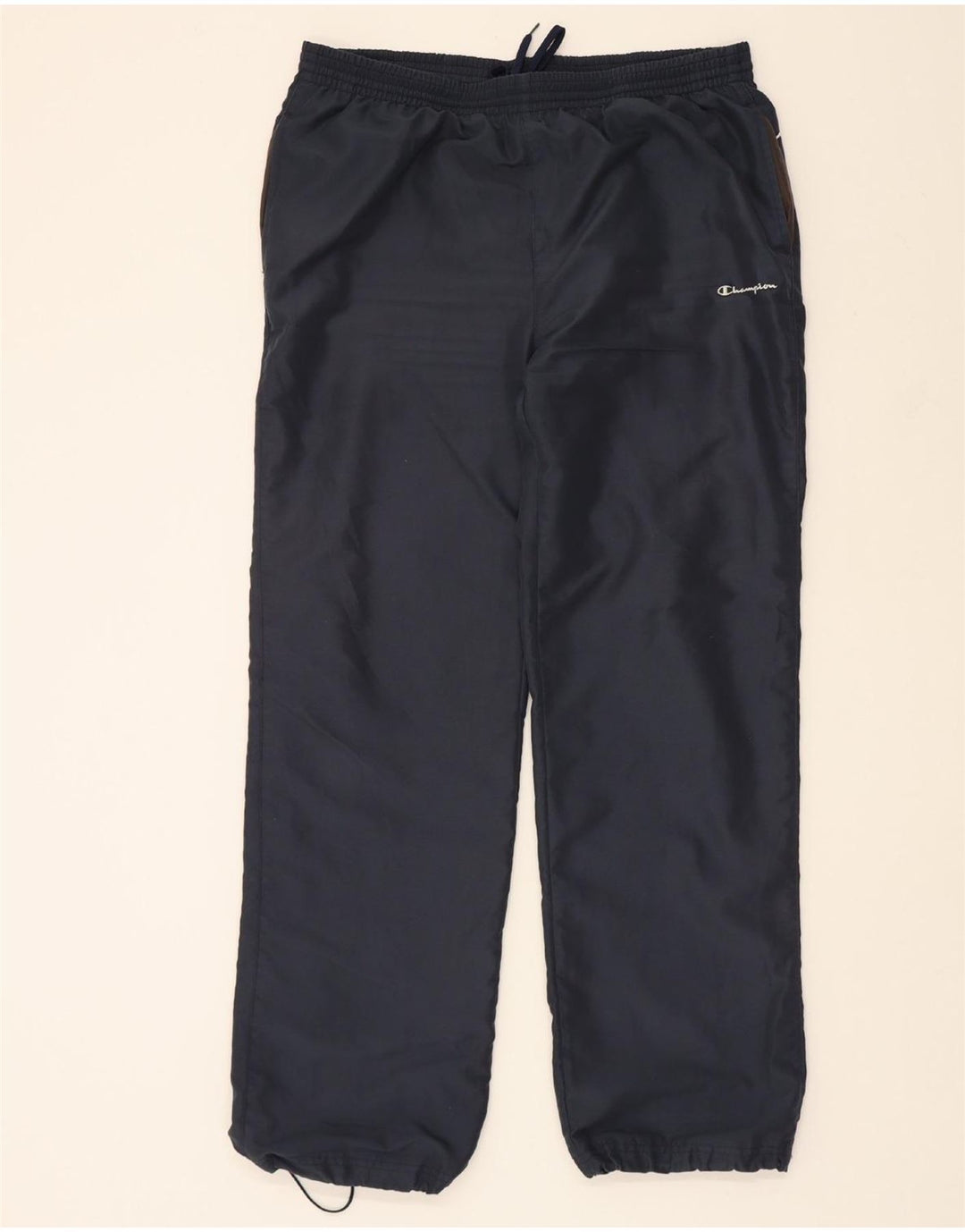 CHAMPION Mens Tracksuit Trousers XL Navy Blue Vintage Champion and Second-Hand Champion from Messina Hembry 