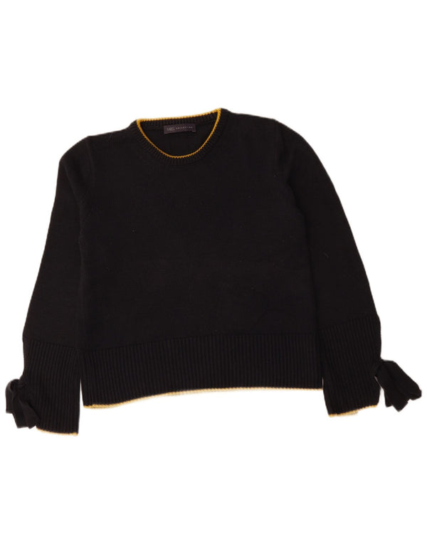 Marks & Spencer Dame sweater med rund hals DK 14 Medium Navy Blue
