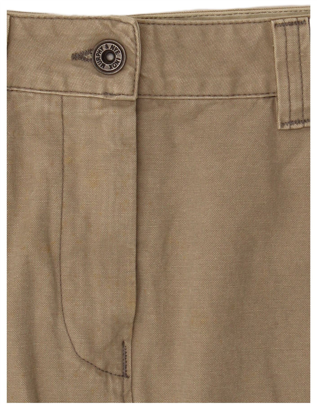 Murphy & Nye Midi-nederdel til kvinder W28 Medium Khaki