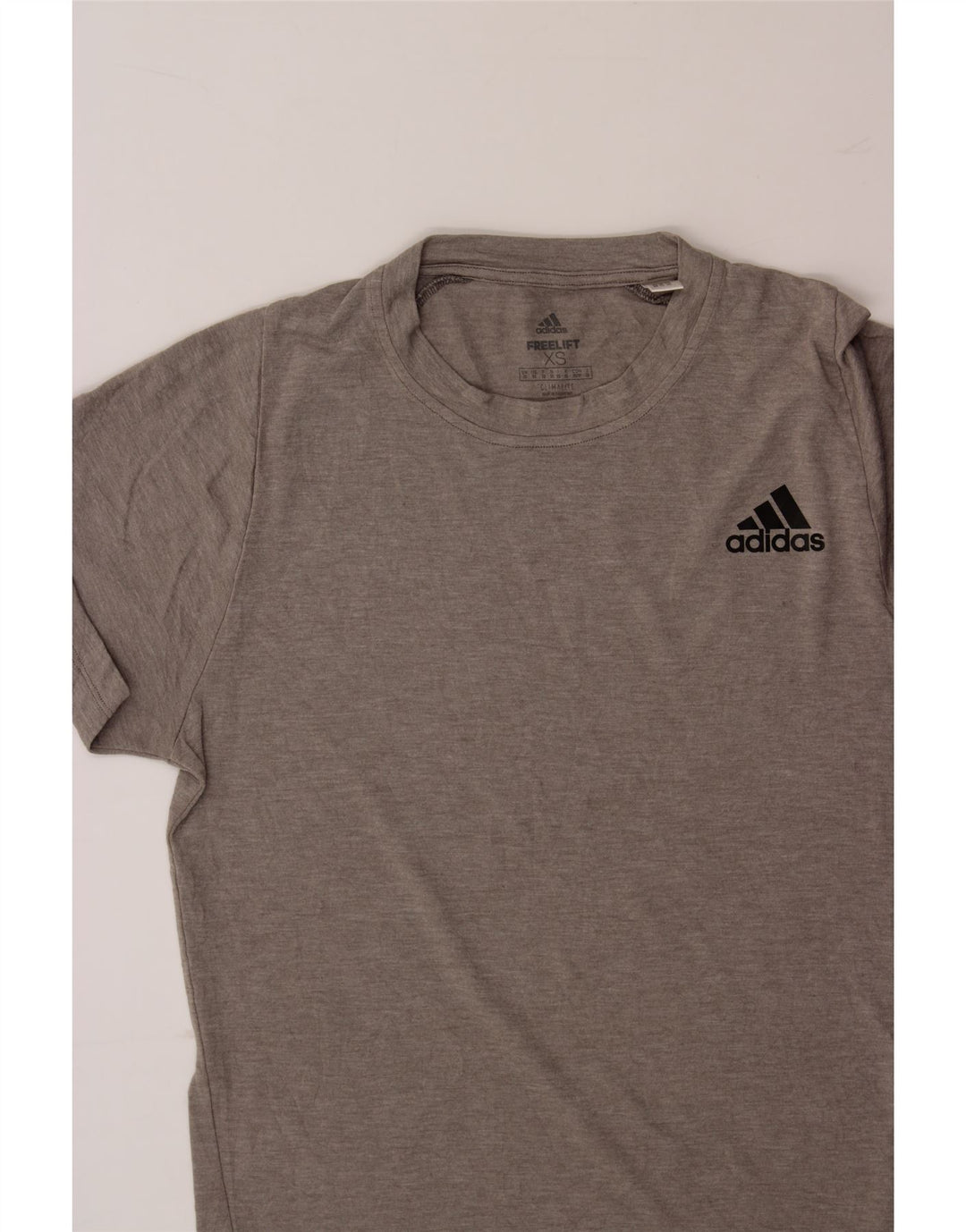 ADIDAS Mens Climalite T-Shirt XS Grey Polyester Vintage Adidas and Second-Hand Adidas from Messina Hembry 