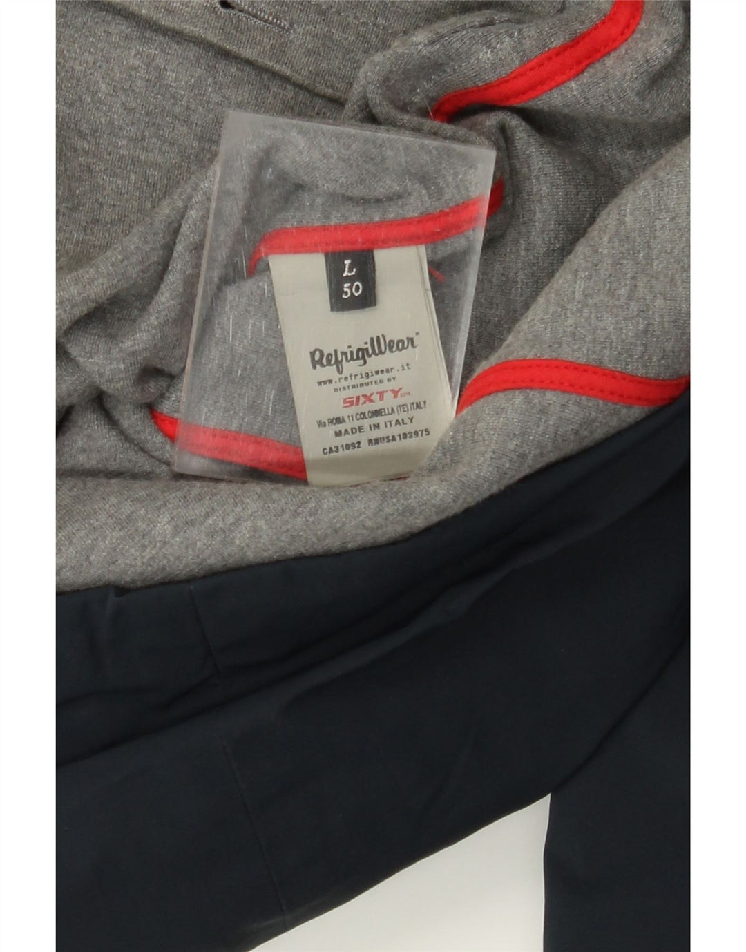 Refrigiwear Herre Utility Jacket IT 50 Large Navy Blue Polyamide