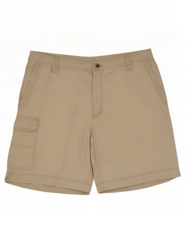 Columbia Mens Cargo Shorts XL W38 Beige Cotton