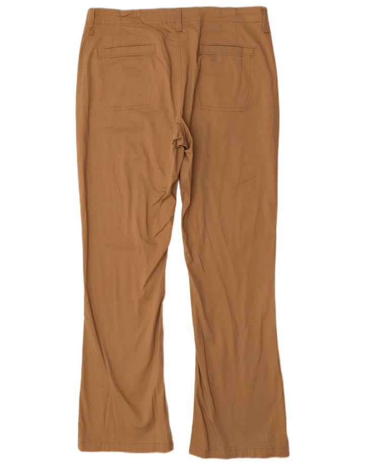Lee Dame Bootcut Chino Bukser US 14 XL W36 L31 Brun Bomuld