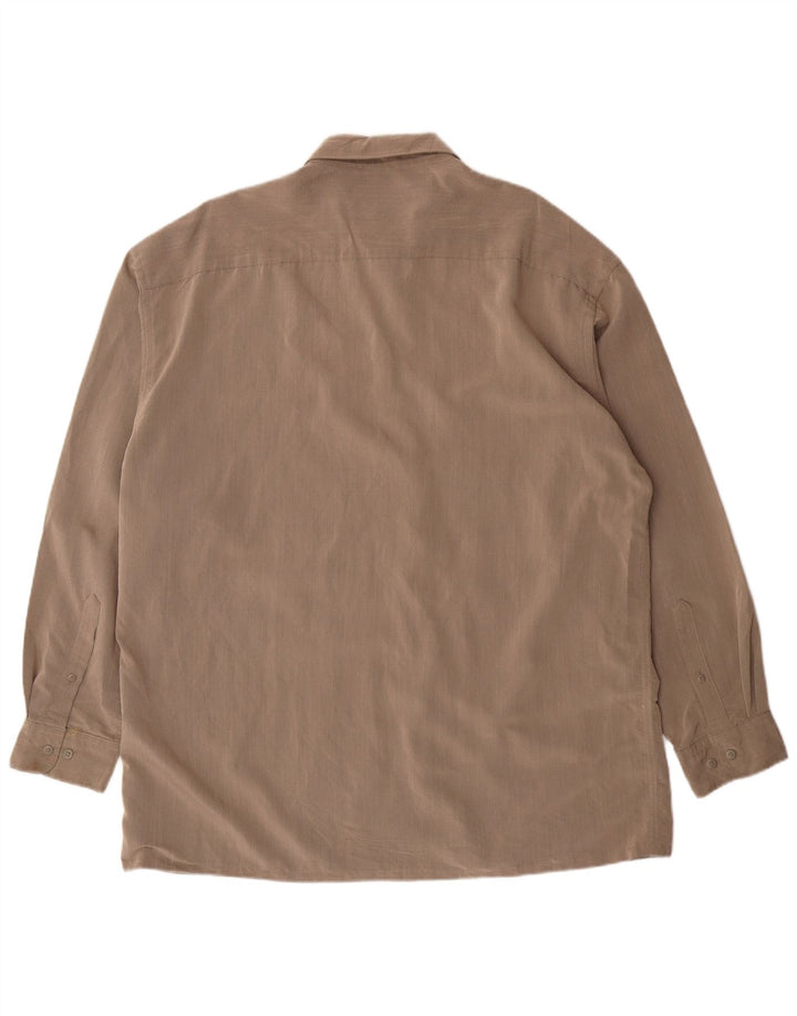 Pierre Cardin herreskjorte str. 17 17 1/2 XL Grå plettet Rayon