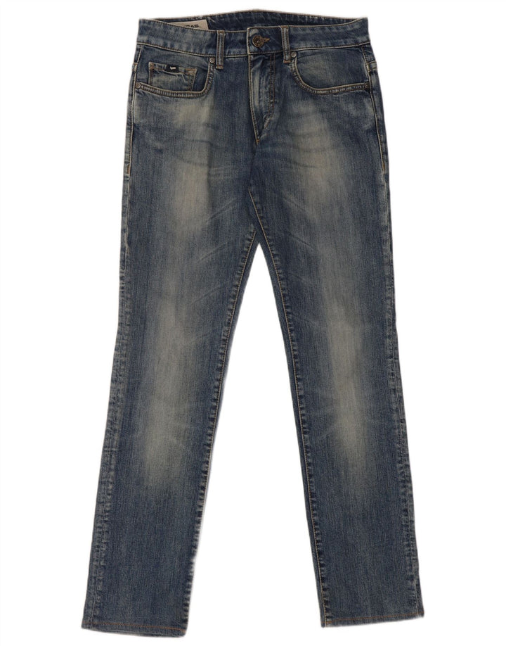 Gas Dame Slim Jeans W30 L31 Blå Bomuld