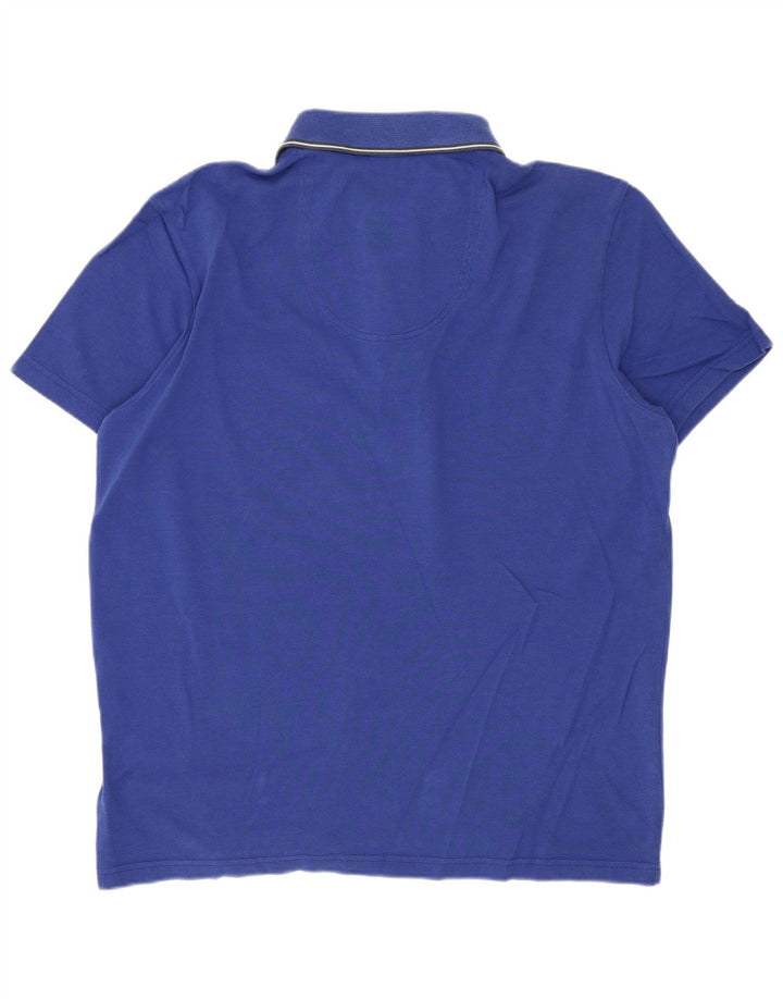 Hugo Boss Herre Regular Fit Polo Shirt Lille Blå Bomuld