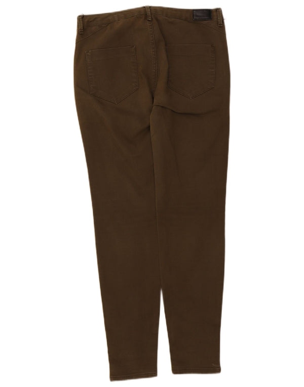 Zara Dame Skinny Jeans EU 40 Medium W30 L28 Khaki