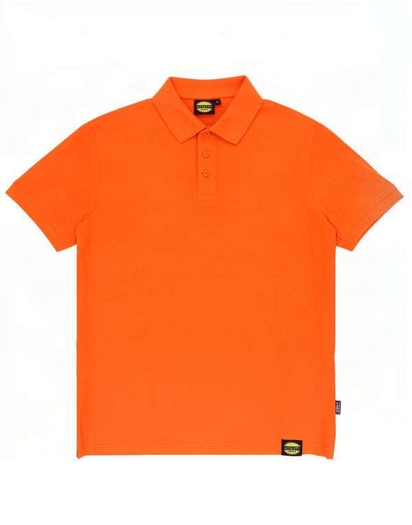 Diadora herre poloshirt Medium orange bomuld