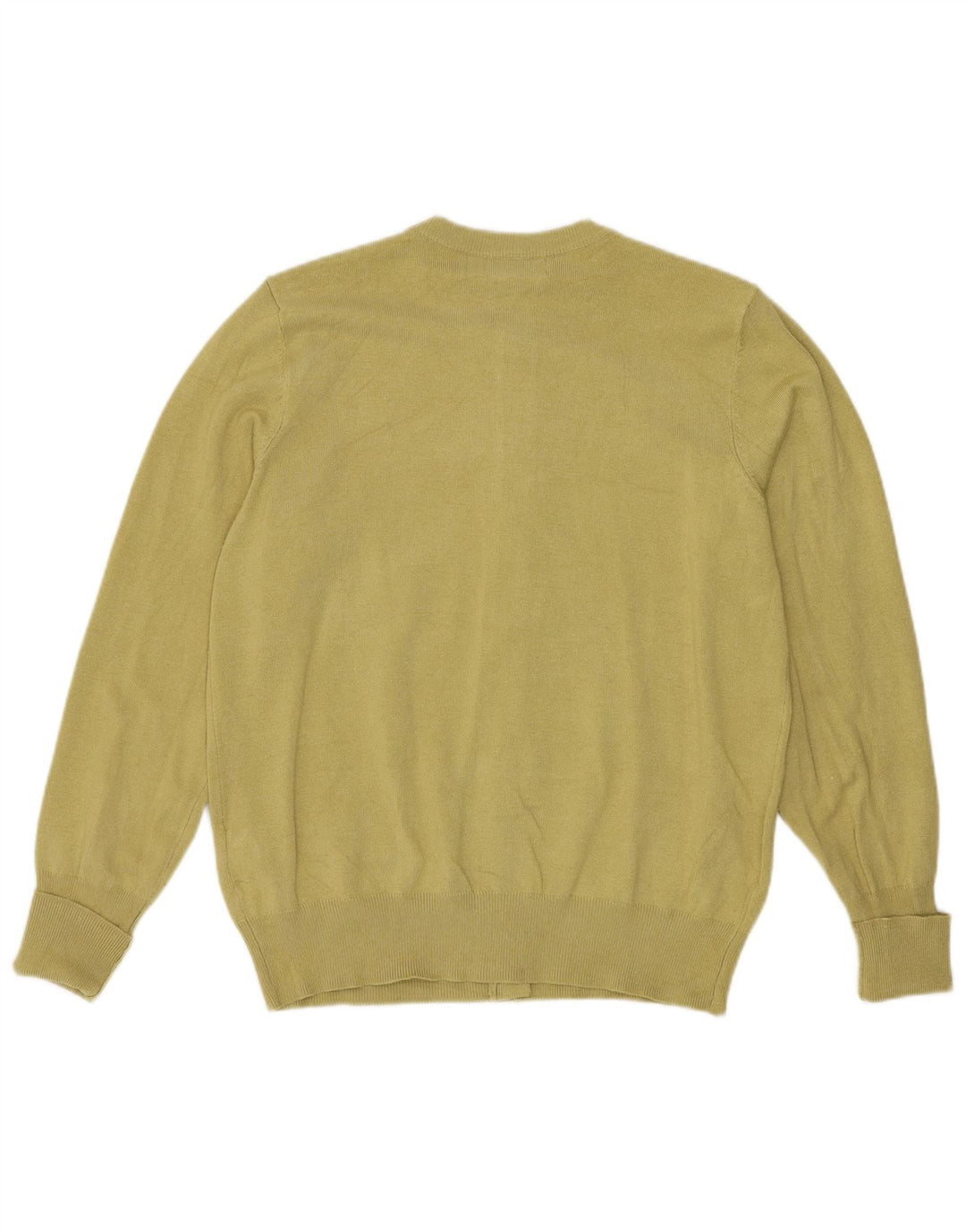 Marks & Spencer Dame Cardigan Sweater UK 10 Small Green Viscose