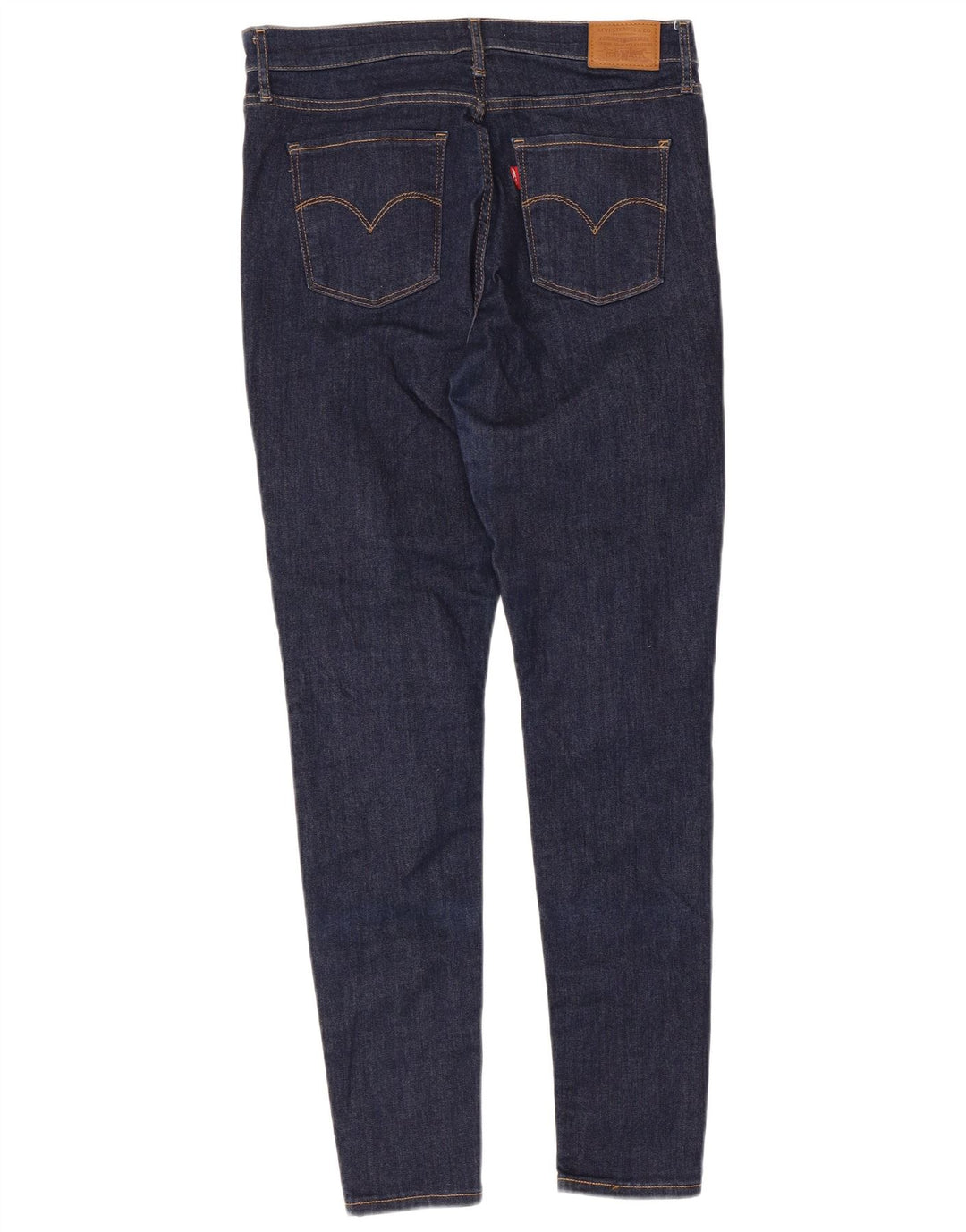 LEVI'S Dame 720 Højtaljede Super Skinny Jeans W30 L29 Marineblå