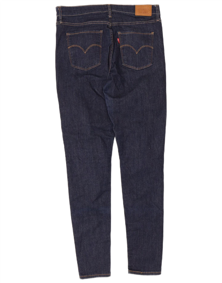 LEVI'S Dame 720 Højtaljede Super Skinny Jeans W30 L29 Marineblå