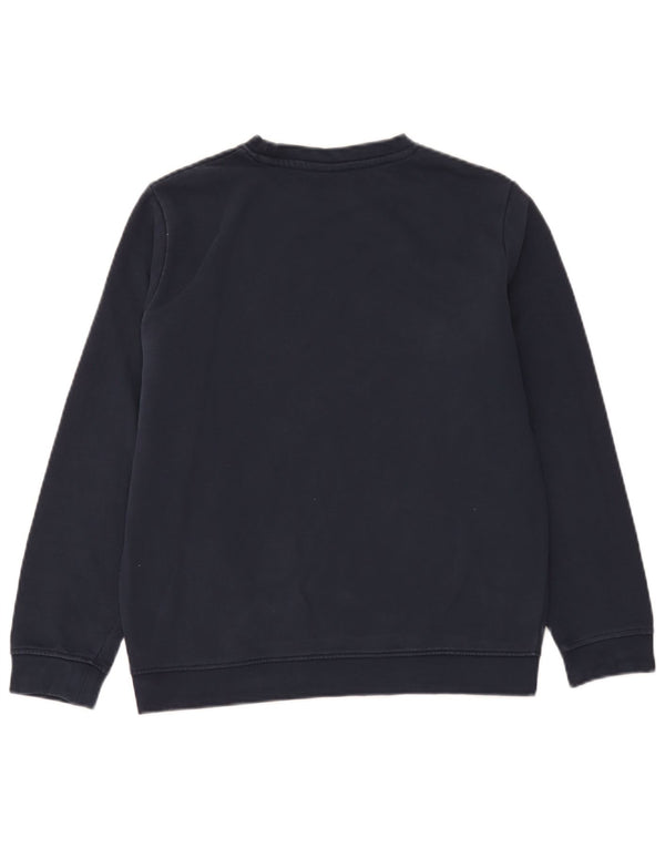 Ellesse Boys Grafisk Sweatshirt Jumper 13-14 År Marineblå Bomuld