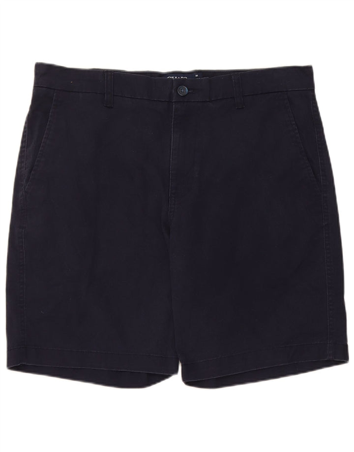 Chaps Herre Chino Shorts W34 Stor Marineblå Bomuld