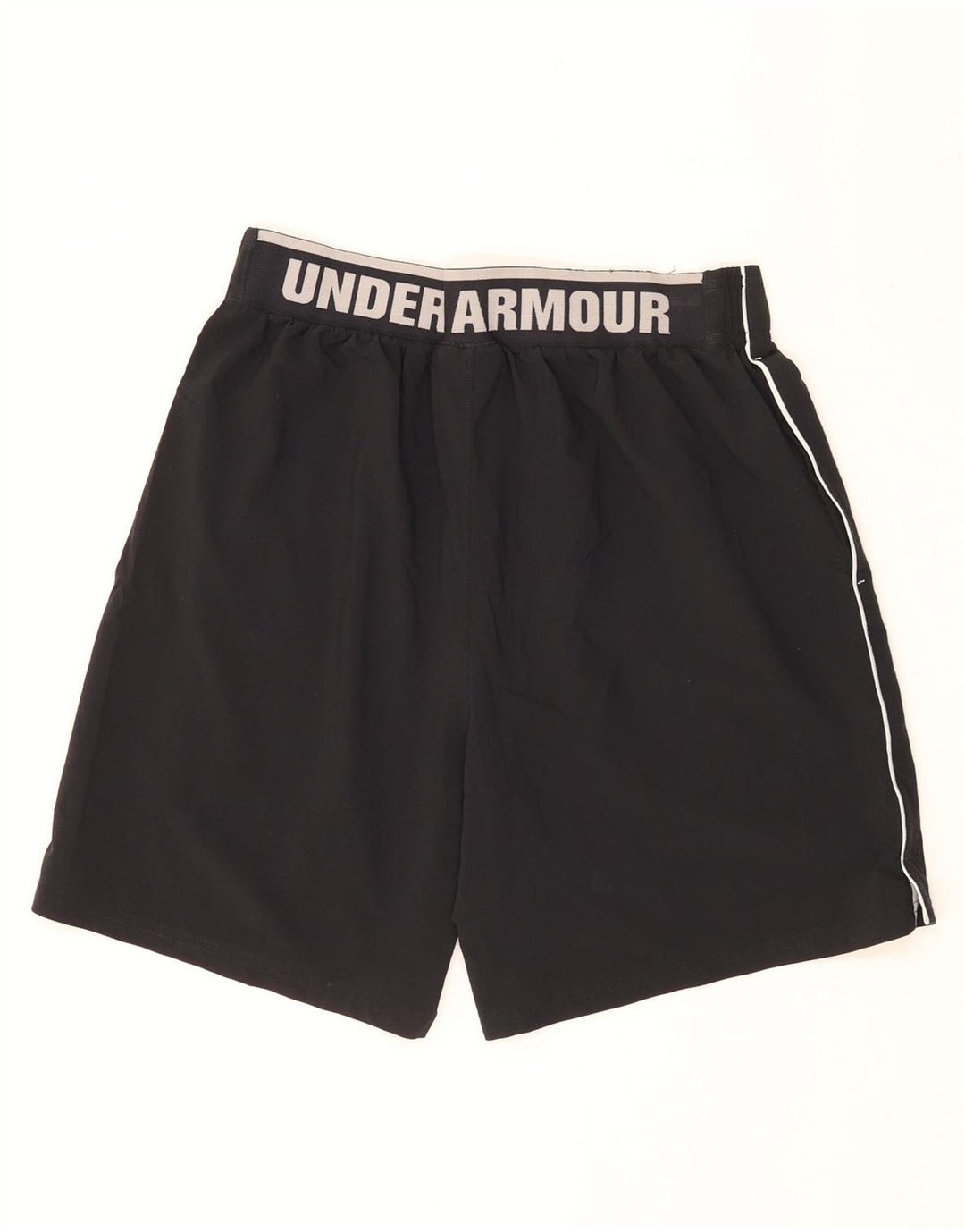 Under Armour Herre grafiske sportsshorts Large Black Colourblock Polyester