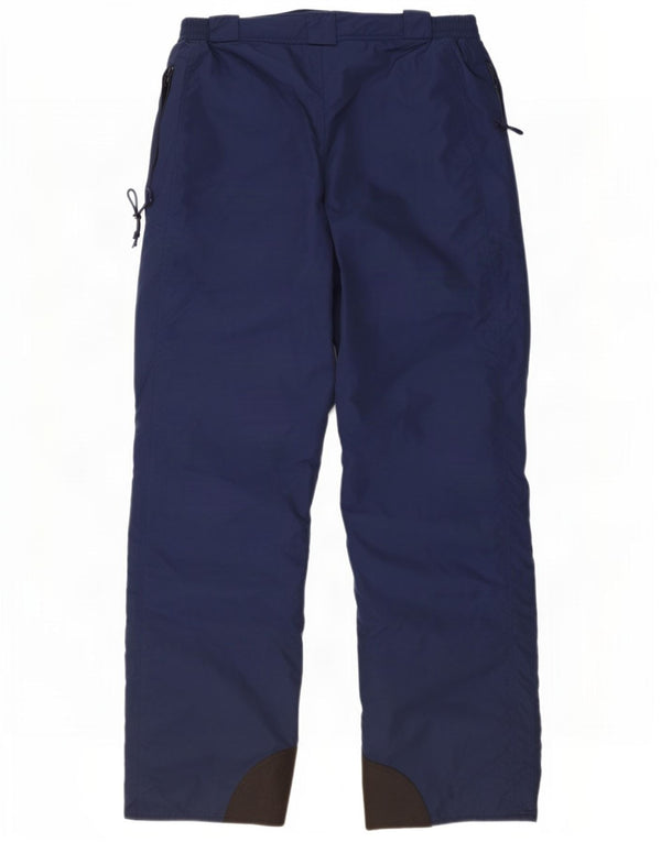 Columbia Mens Ski Trousers XL W38 L30 Navy Blue Colourblock Nylon
