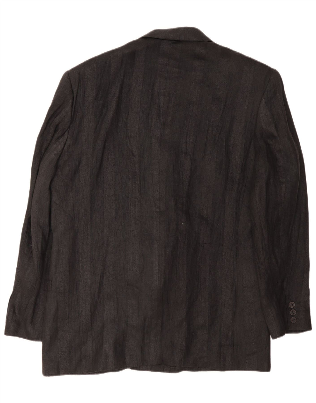 Umberto Ginocchietti Herre Double Breasted Blazer Jacket IT 52 XL Sort