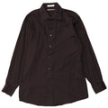 Calvin Klein Herreskjorte str. 15 1/2 Medium Sort Bomuld
