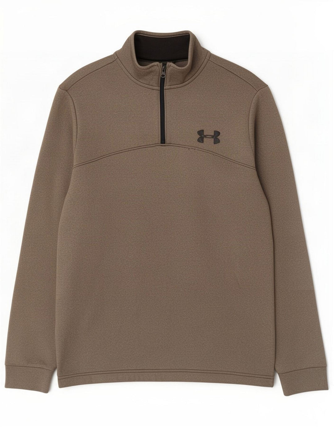 Under Armour Sweatshirt med lynlås til mænd Small Grey