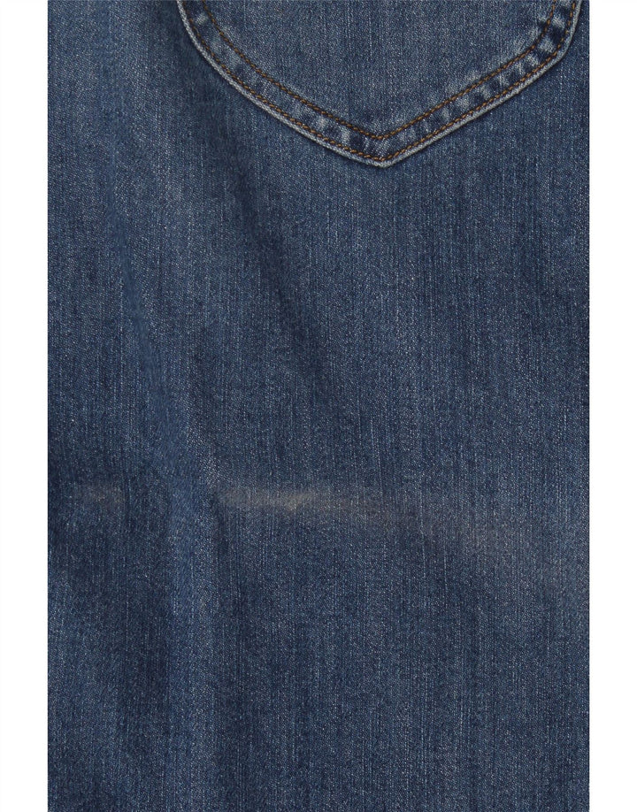 Lee Dame Daren Zip Fly Straight Jeans W32 L30 Blå Bomuld
