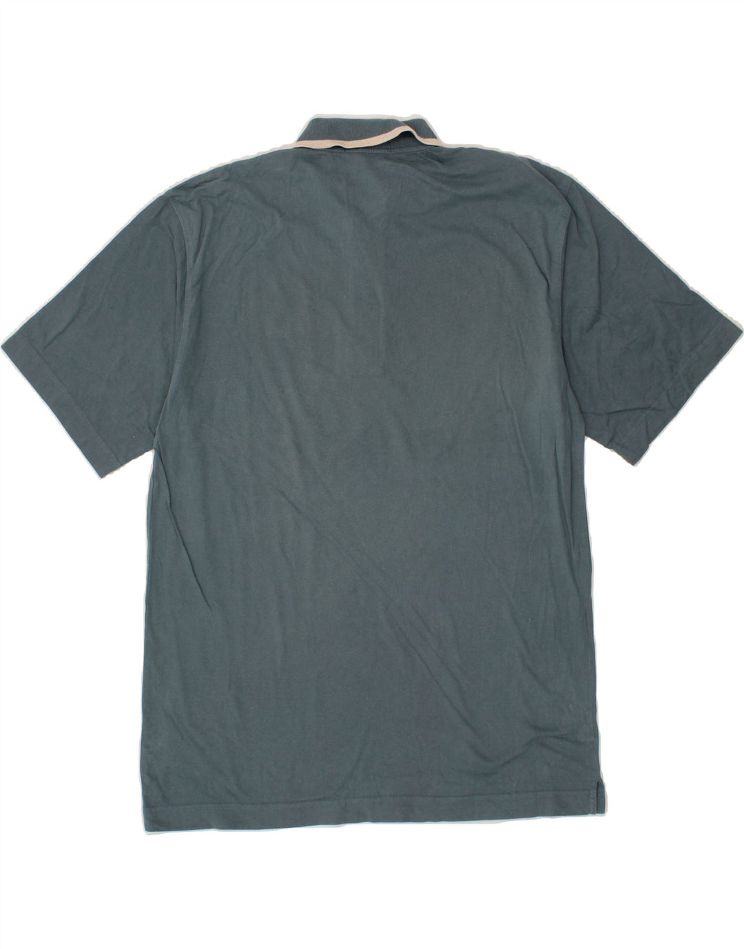 FILA Mens Polo Shirt Large Blue Cotton Vintage Fila and Second-Hand Fila from Messina Hembry 