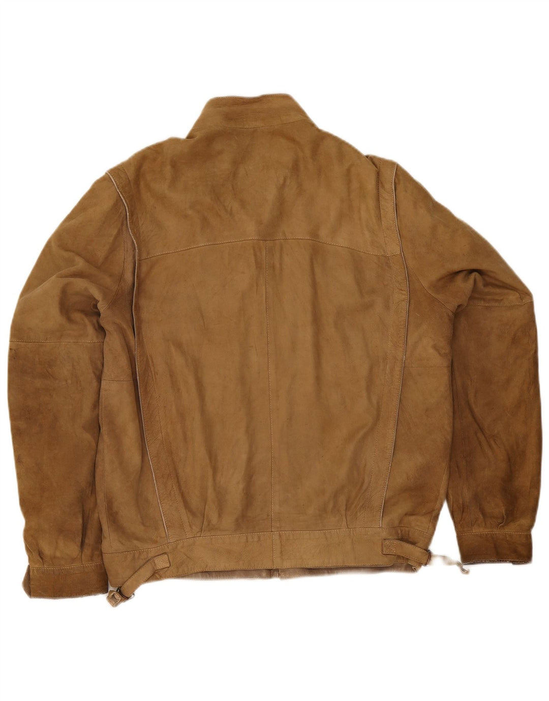 Vintage herre læderjakke UK 40 Large Beige