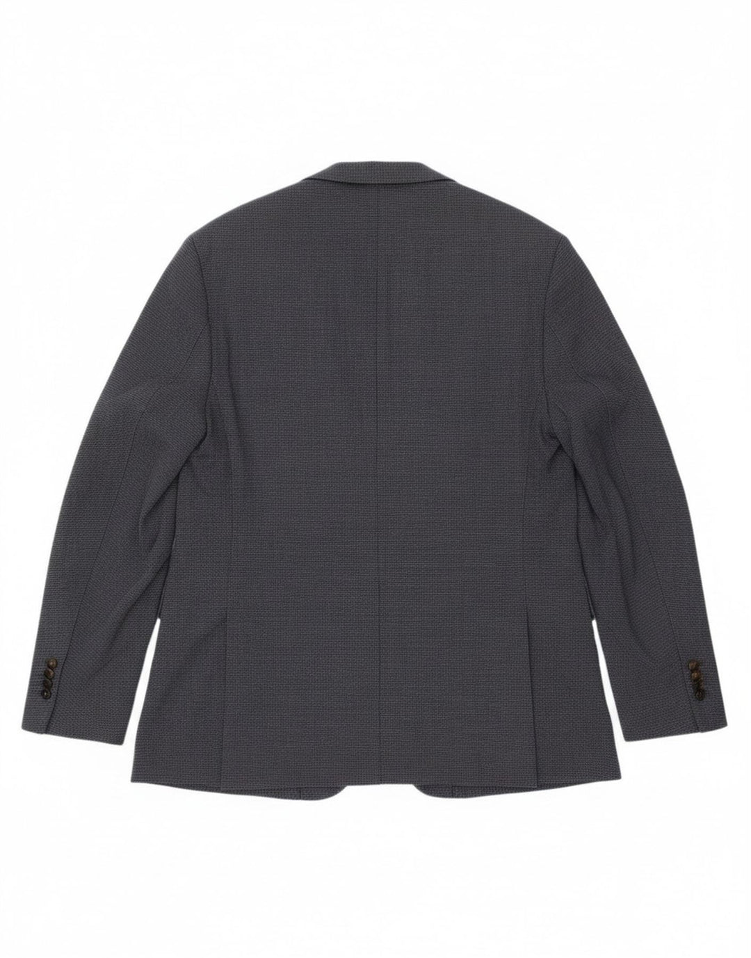 Massimo Dutti Herre 2-knaps blazerjakke EU 58 2XL Marineblå Bomuld
