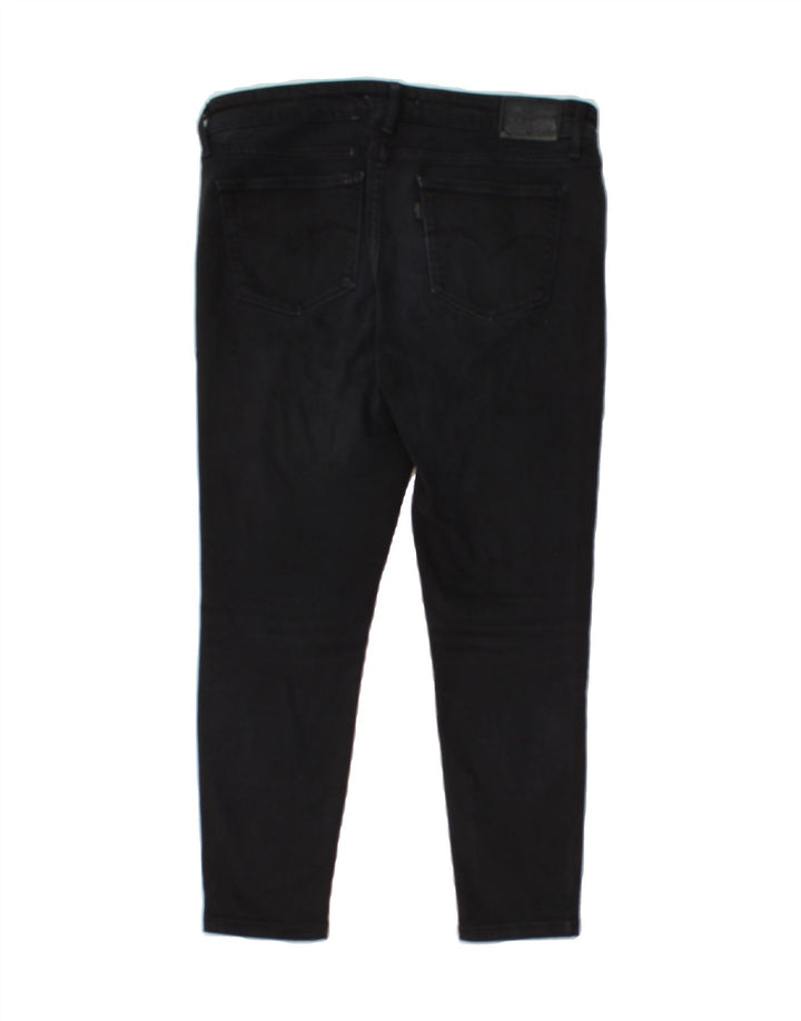 LEVI'S Womens 711 Skinny Jeans W29 L23  Black Cotton Vintage Levi's and Second-Hand Levi's from Messina Hembry 