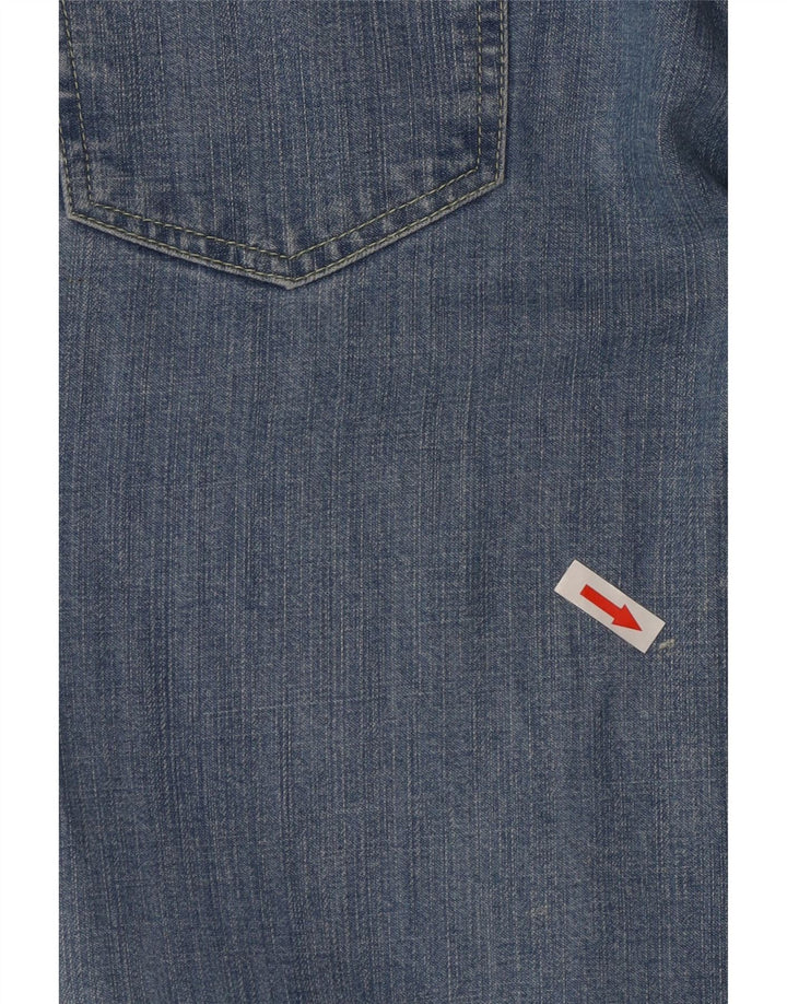 Carrera Dame Flared Jeans W29 L29 Blå Bomuld