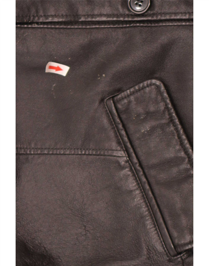 Vintage herre læderjakke UK 40 Large Black