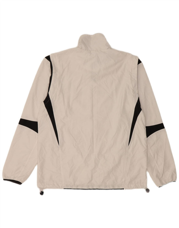 Asics Træningsdragt til mænd Topjakke Medium White Colourblock Polyester