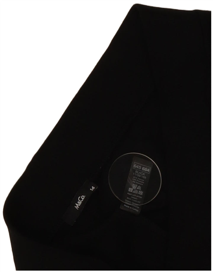 M&Co Dame Leggings UK 14 Medium Sort Viscose
