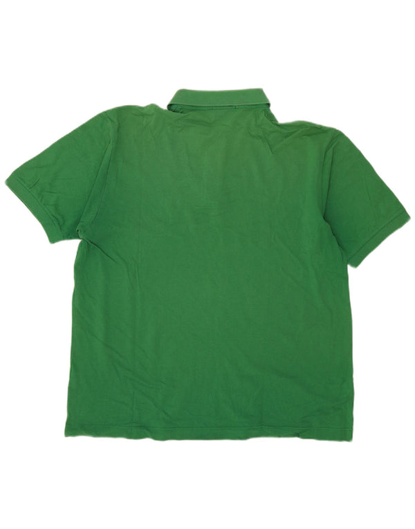 Sergio Tacchini Herre Polo Shirt IT 56 XL Grøn Bomuld