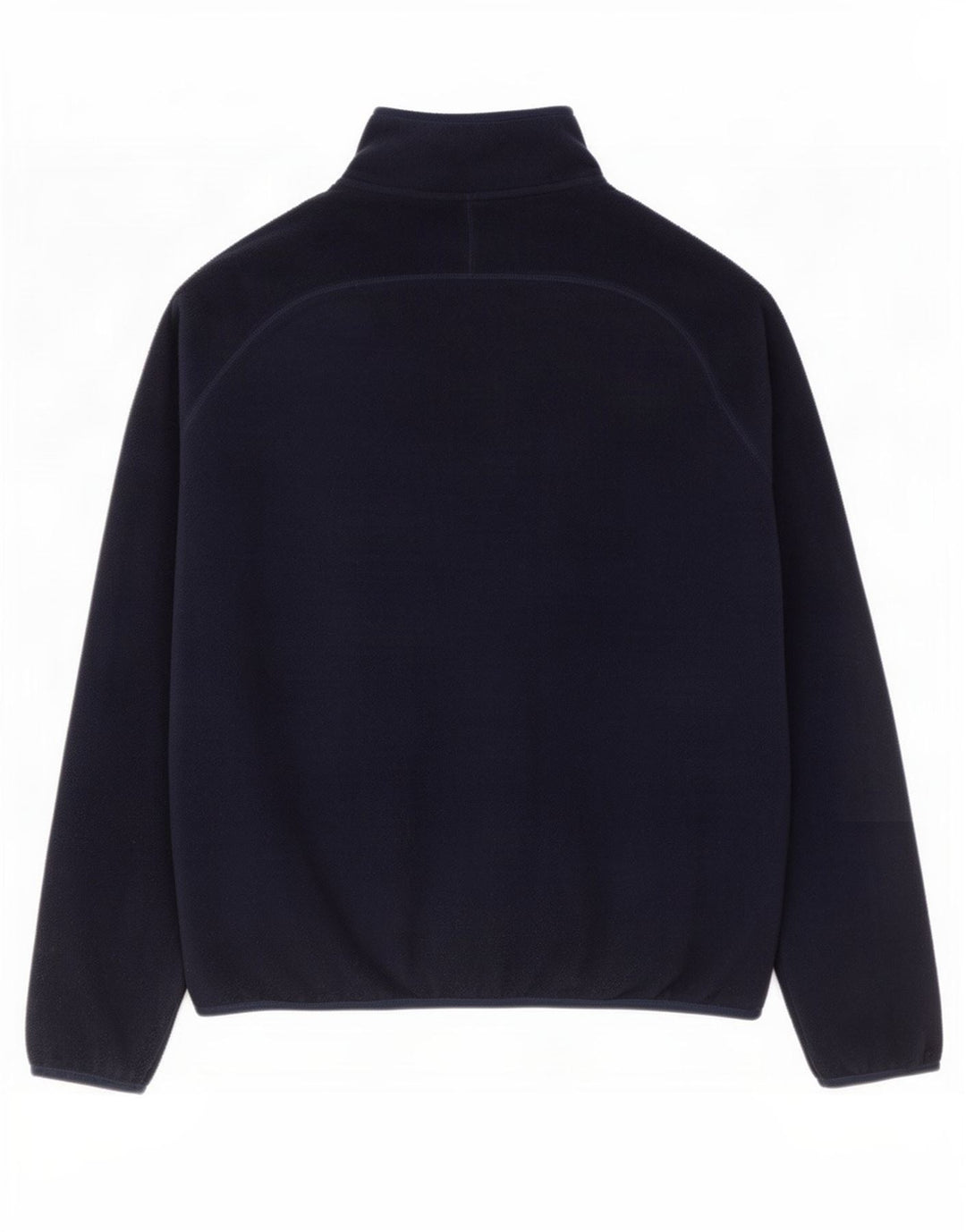 Marks & Spencer Fleecejakke til mænd UK 38 Medium Navy Blue Polyester