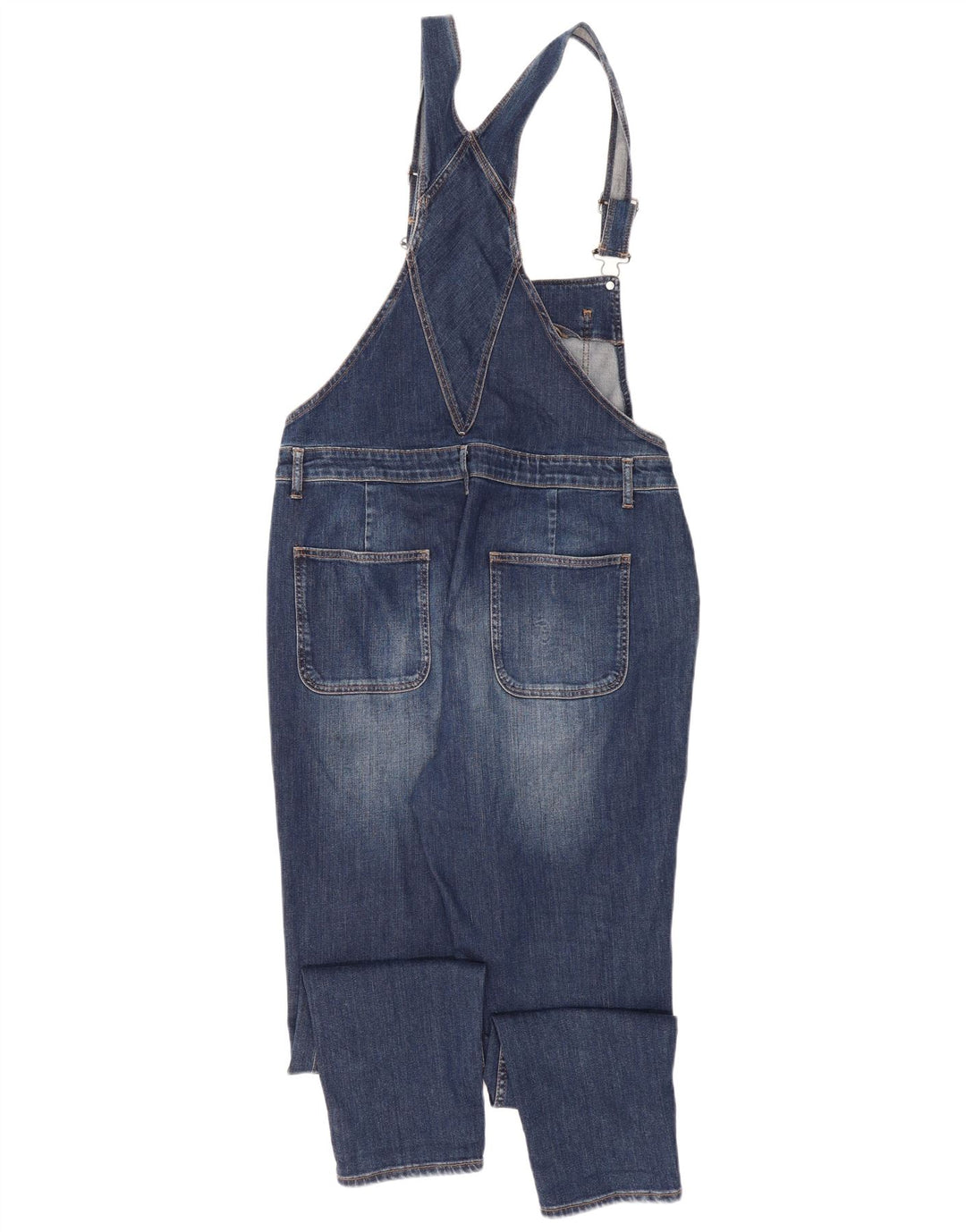 FAT FACE Damebukser tilspidsede jeans UK 14 Large W34 L29 Blå Bomuld