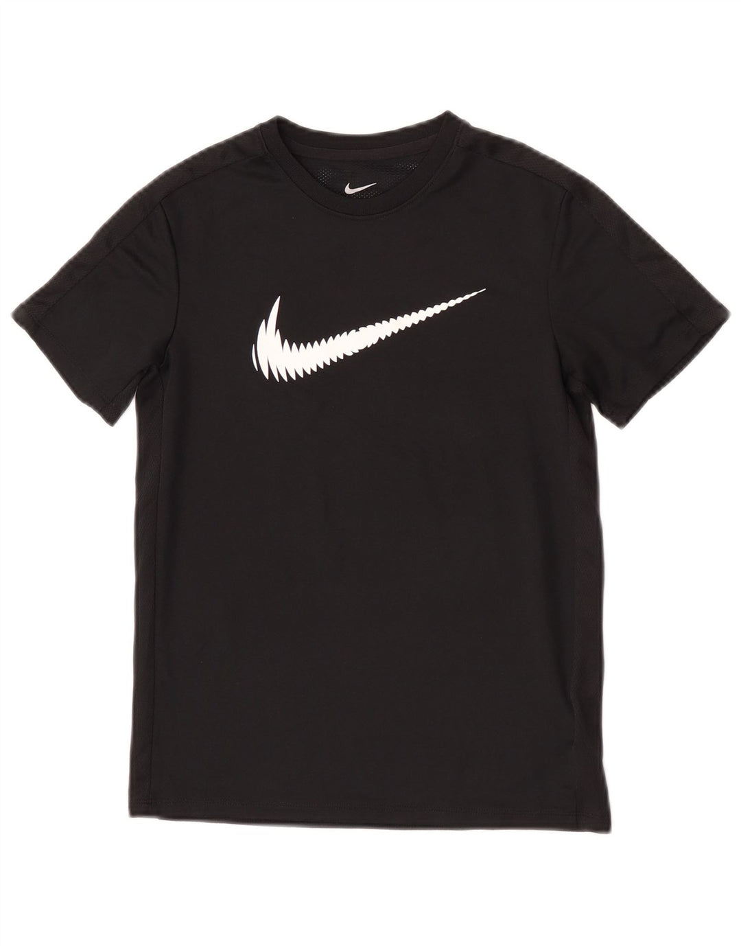 Nike drenge Dri Fit grafisk T-shirt top 10-11 år medium sort polyester