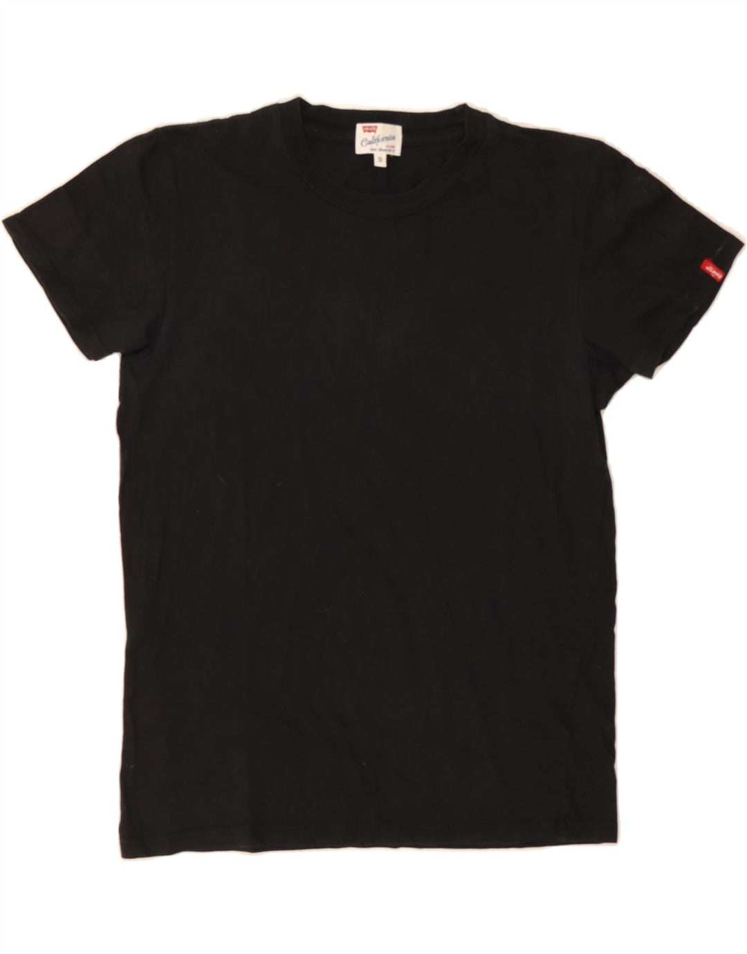 LEVI'S Mens T-Shirt Top Small Black Vintage Levi's and Second-Hand Levi's from Messina Hembry 
