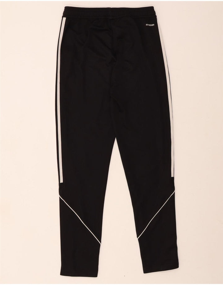 ADIDAS Boys Aeroready Tracksuit Trousers 13-14 Years  Black Polyester