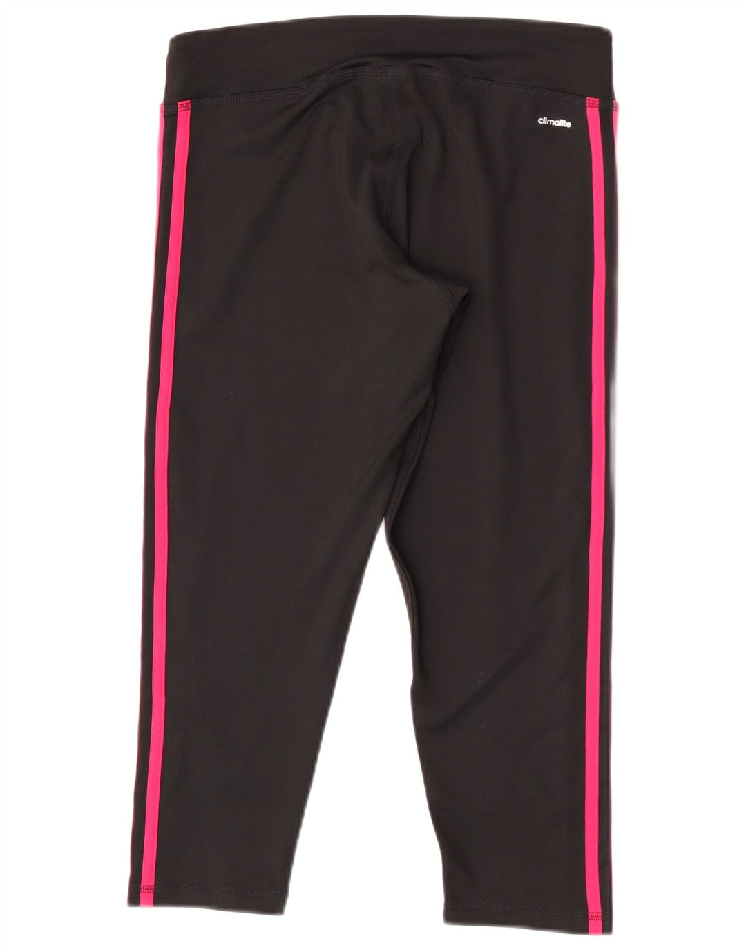 Adidas Dame Climalite Capri Leggings UK 12/14 Medium Black Polyester