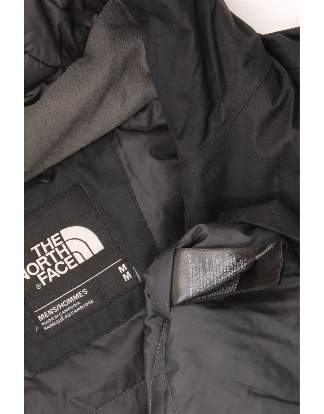 The North Face Herre Hooded Windbreaker Jacket UK 38 Medium Black Polyester